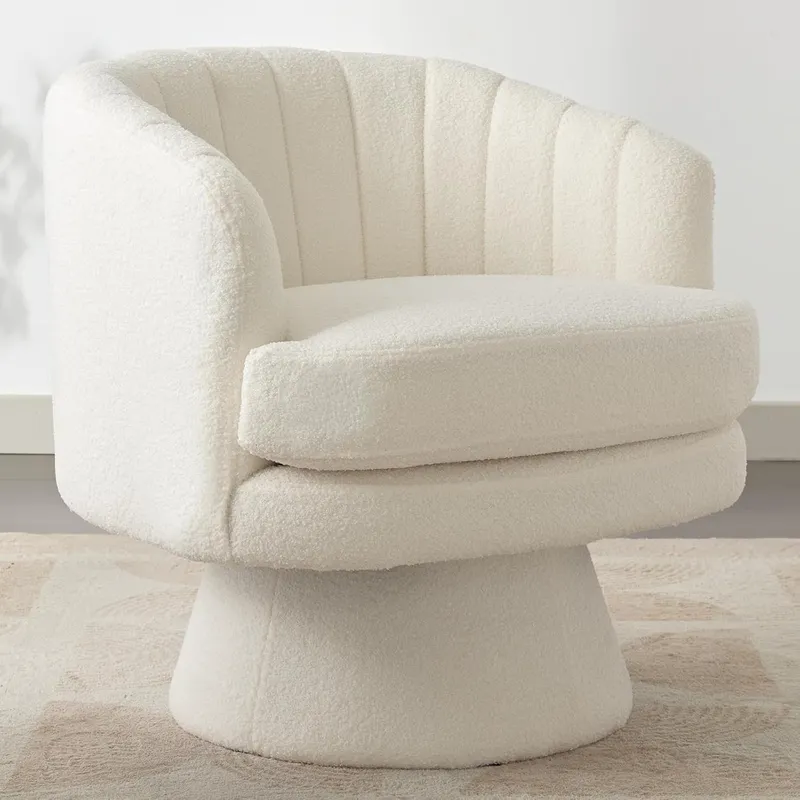 CANMOV Swivel Accent Chair with Armrest